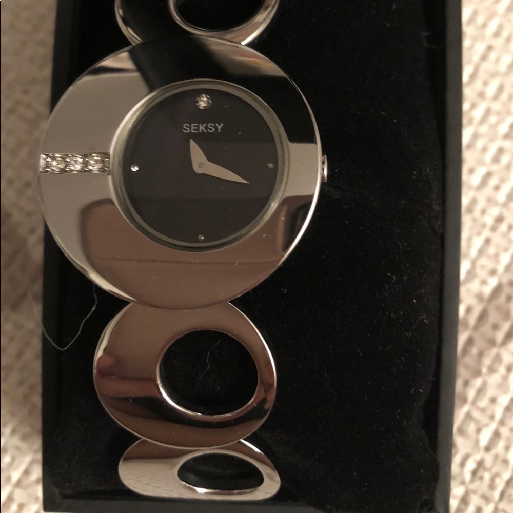 Seksy bracket watch. Brand new in original box
